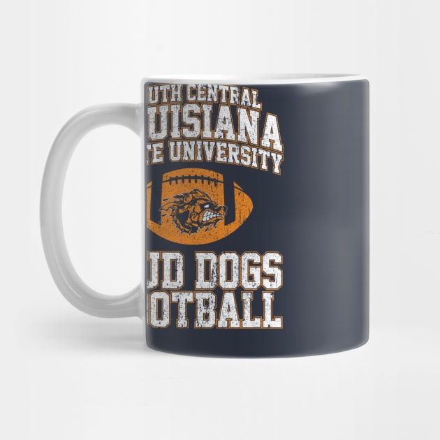 South Central Louisiana State University Mud Dogs Football by huckblade